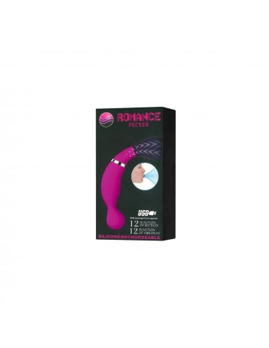 Stymulator Pretty Love - Romance Pecker Usb 12 Functions - Stymulatory łechtaczki - 1