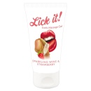Olejek Do Masażu Lick It! Wine-Strawberry 50 ml - 1