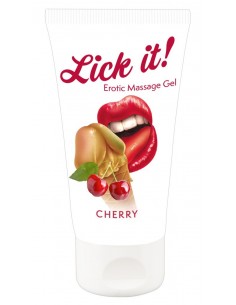 Olejek Do Masażu Lick It! Cherry 50 ml - Olejki i żele do masażu - 1