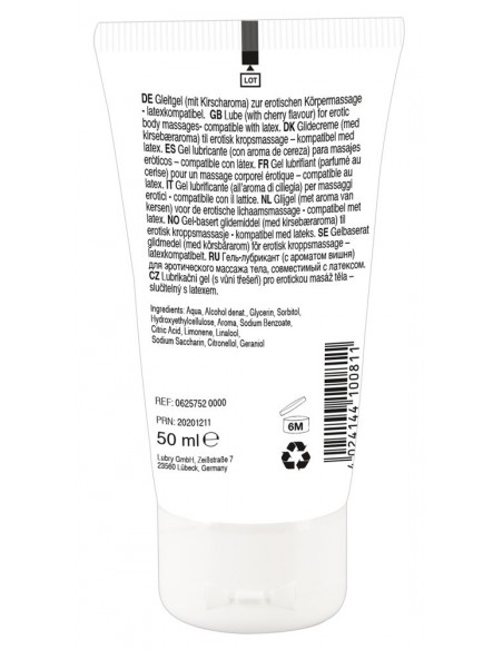 Olejek Do Masażu Lick It! Cherry 50 ml - Olejki i żele do masażu - 2