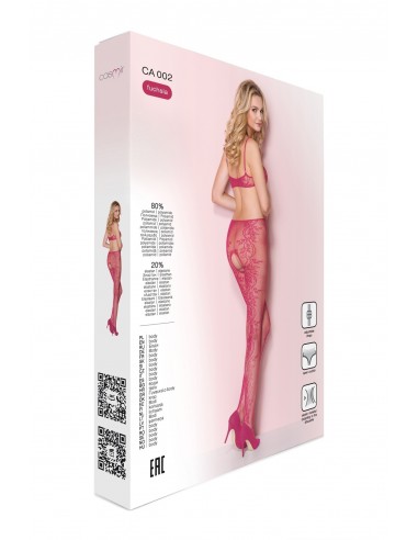 Hot Bodystocking Ca002 Fuchsia - Bodystocking - 5
