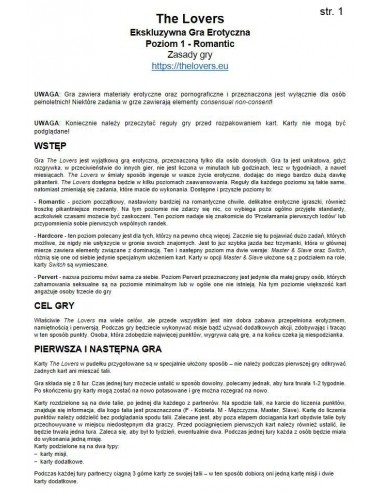 The Lovers - Ekskluzywna Gra Erotyczna (Level 1 - Romantic) - Gry erotyczne - 7