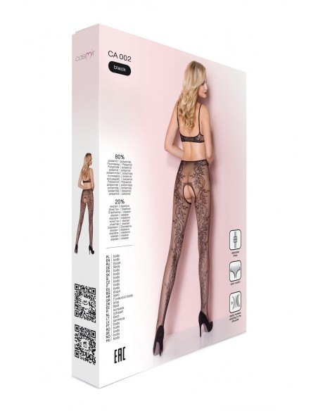 Hot Bodystocking Ca002 Black - Bodystocking - 6