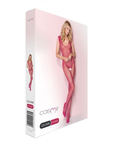 Gorący Bodystocking OneSize CA006 Fuksja - Bodystocking - 5
