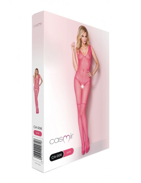 Gorący Bodystocking OneSize CA006 Różowy - Bodystocking - 5