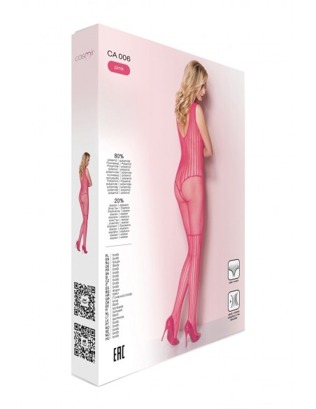 Gorący Bodystocking OneSize CA006 Różowy - Bodystocking - 6