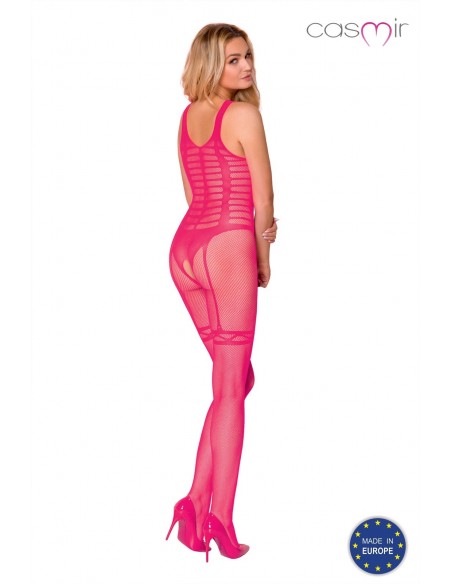 Seksowny Bodystocking OneSize CA005 Różówy - Bodystocking - 2