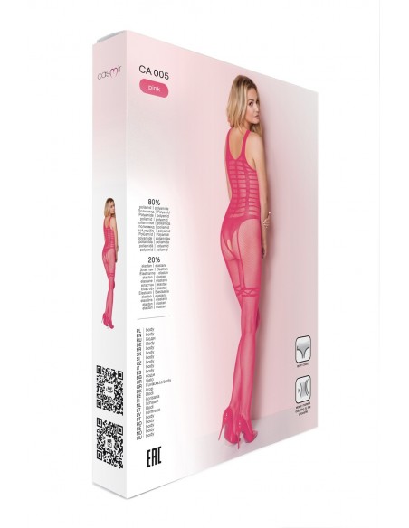 Seksowny Bodystocking OneSize CA005 Różówy - Bodystocking - 6