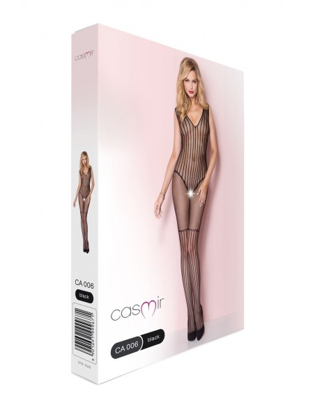 Gorący Bodystocking OneSize CA006 Czarny - Bodystocking - 4