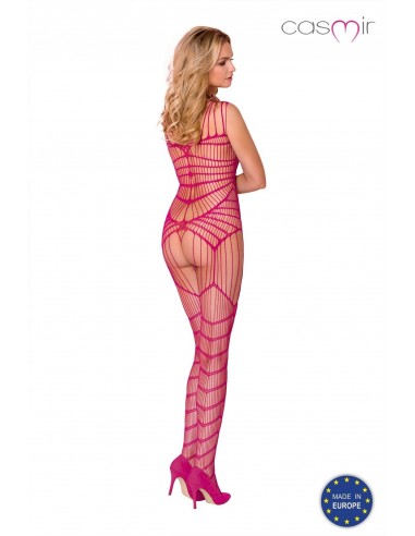 Otwarty Bodystocking OneSize CA004 Fuksja - Bodystocking - 2
