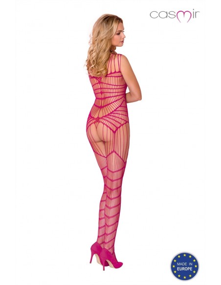 Otwarty Bodystocking OneSize CA004 Fuksja - Bodystocking - 2