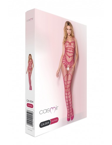 Otwarty Bodystocking OneSize CA004 Fuksja - Bodystocking - 5