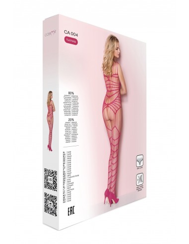 Otwarty Bodystocking OneSize CA004 Fuksja - Bodystocking - 6