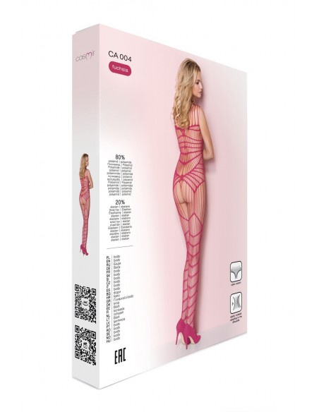 Otwarty Bodystocking OneSize CA004 Fuksja - Bodystocking - 6