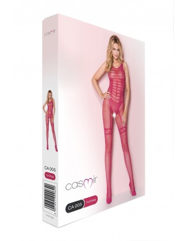 Seksowny Bodystocking OneSize CA005 Fuksja - Bodystocking - 5