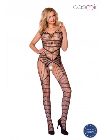Otwarty Bodystocking OneSize CA004 Czarny - Bodystocking - 1