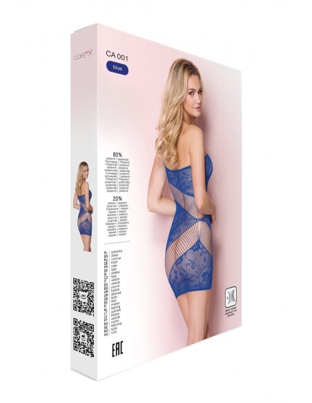 Gorący Bodystocking Ca001 Blue - Bodystocking - 6