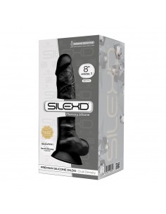 Dildo realistyczne Model 1 (8'') Black BOX - Dilda realistyczne - 1 2