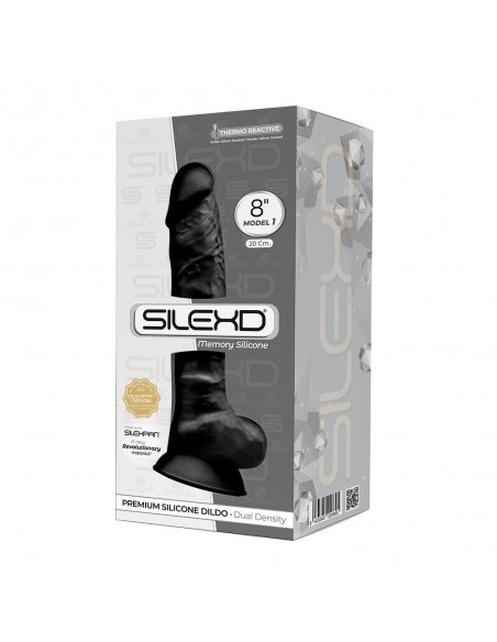 Dildo realistyczne Model 1 (8'') Black BOX - Dilda realistyczne - 2