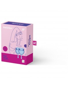 Kubeczek menstruacyjny  Feel Good Menstrual Cup (light blue) - Higiena, czyszczenie zabawek erotycznych - 1