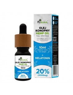 Olej konopny 20% Recovery Sport- 10ml – z melatoniną - nie na sklep - 1
