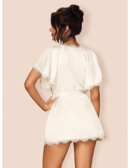 Szlafrok Prima Neve Peniuar Biały - Szlafroki, kimona - 5