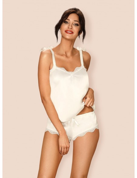 Komplet bielizny Prima Neve Top I Majtki Biały  S/M - Komplety bielizny erotycznej - 3