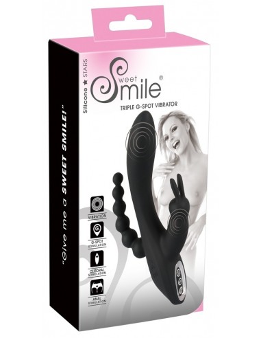 Wibrator króliczek Smile Triple G-Spot Vibrator - Wibratory Króliczki - 2