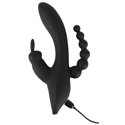 Wibrator Smile Triple G-Spot – 3 strefy stymulacji, długość wkładki 12,2 cm, średnica trzonu 2,4–3,4 cm - 1