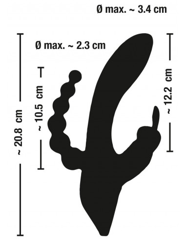 Wibrator króliczek Smile Triple G-Spot Vibrator - Wibratory Króliczki - 4