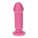 Realistyczne dildo analne Caio Pink 13 cm różowe z przyssawką - 4