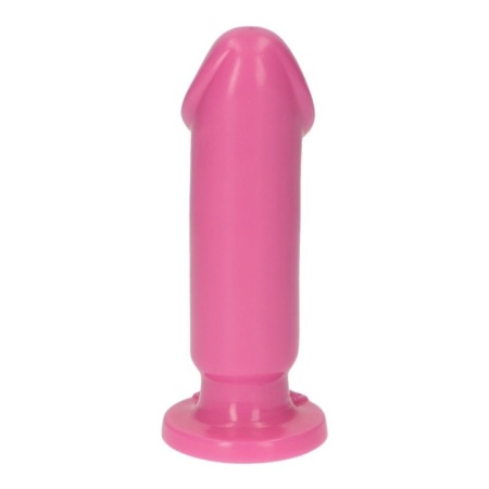 Realistyczne dildo analne Caio Pink 13 cm różowe z przyssawką - 6