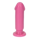 Realistyczne dildo analne Caio Pink 13 cm różowe z przyssawką - 6