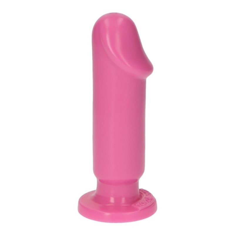 Realistyczne dildo analne Caio Pink 13 cm różowe z przyssawką - 7
