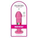 Realistyczne dildo analne Caio Pink 13 cm różowe z przyssawką - 2