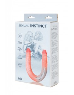 Podwójne dildo Sexual Instinct 47 cm Cieliste - Dilda podwójne - 1 2