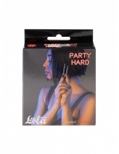 Klipsy na sutki Clams Party Hard Flirty - Klamry i klipsy na sutki - 1