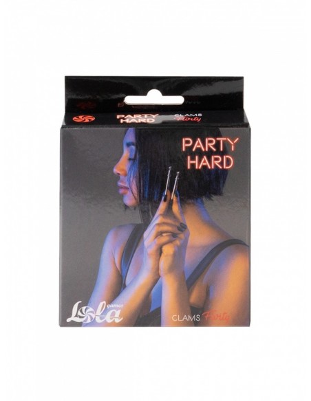 Klipsy na sutki Clams Party Hard Flirty - Klamry i klipsy na sutki - 1