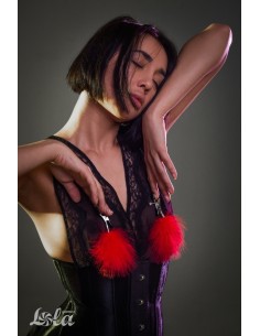 Klipsy na sutki Clams Party Hard Euphoric Red - Klamry i klipsy na sutki - 1 2