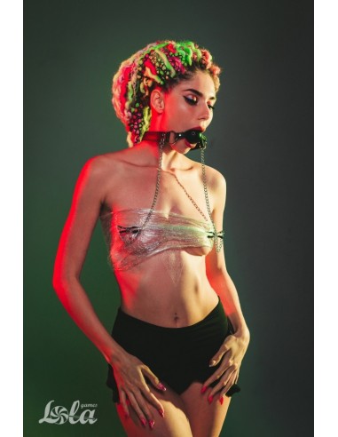 Knebel Ball Gag With Nipple Clamps Party Hard Gratitude - Kneble do ust - 6