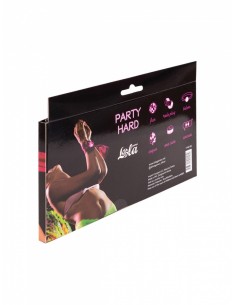 Maska - Opaska Na Oczy Tape Party Hard Wink Pink - Opaski i maski na oczy - 1 2