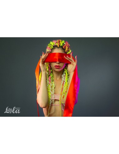 Maska - Opaska Na Oczy Tape Party Hard Wink Red - Opaski i maski na oczy - 5