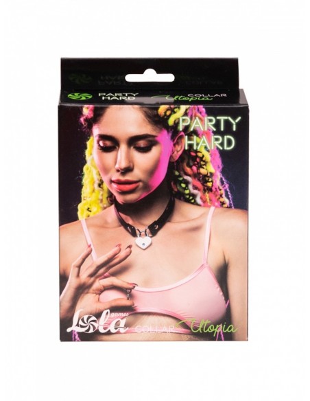 Obroża Bdsm The Collar Party Hard Utopia - Chokery, obroże i smycze - 1