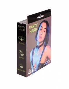 Obroża Bdsm The Collar Party Hard Decadence - Chokery, obroże i smycze - 1 2