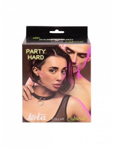 Obroża Bdsm The Collar Party Hard Cabaret - Chokery, obroże i smycze - 1
