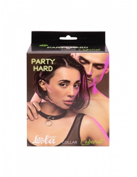 Obroża Bdsm The Collar Party Hard Cabaret - Chokery, obroże i smycze - 1