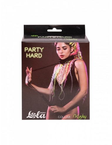 Obroża BDSM The Collar Party Hard Kinky - Chokery, obroże i smycze - 1