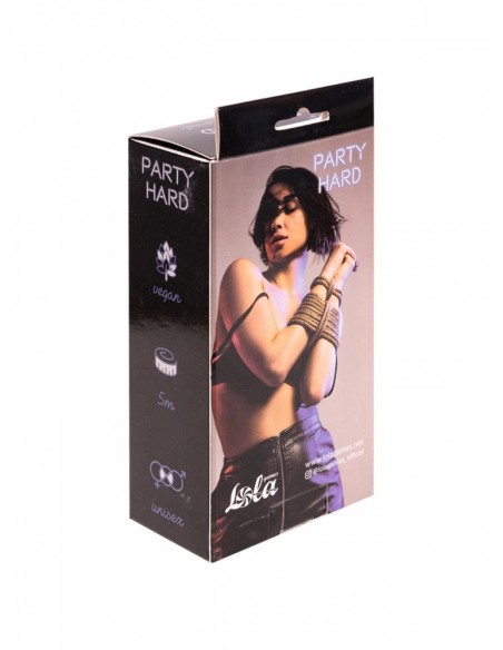 Lina BDSM Rope Party Hard Beloved Brown 5 m - Liny, sznury BDSM - 2