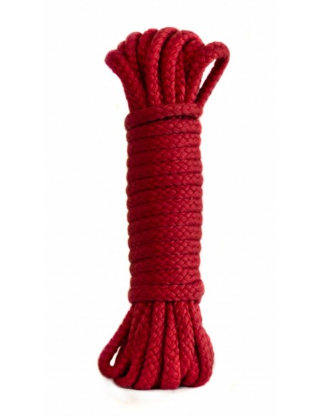 Lina BDSM Rope Party Hard Tender Red 10 m - Liny, sznury BDSM - 3