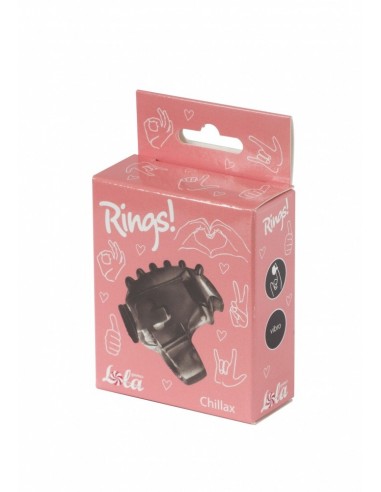 Nakładka na palec z wibracją Sleeve For Finger Chillax Black - Nakładki na palce - 1